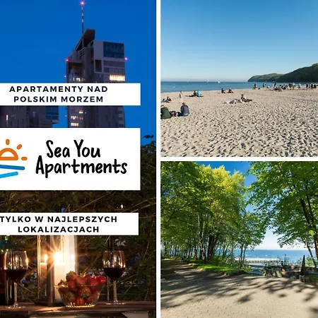 Apartmán Sea - Nadmorski Dwor - Garden, Gym & Parking *